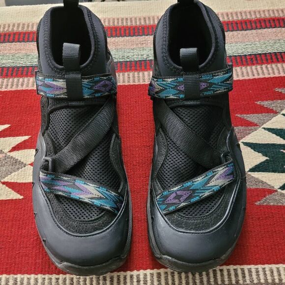 Teva Revive '94 Black Mid Hiking Boots Shoes Sz 10 Outdoor Hiking Camping Gorpco - Picture 3 of 8